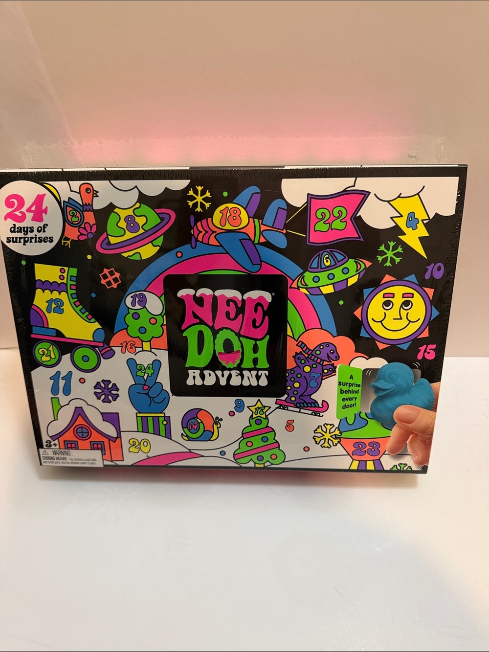 Advent Calendar - Bright Multicolor Kids Playset